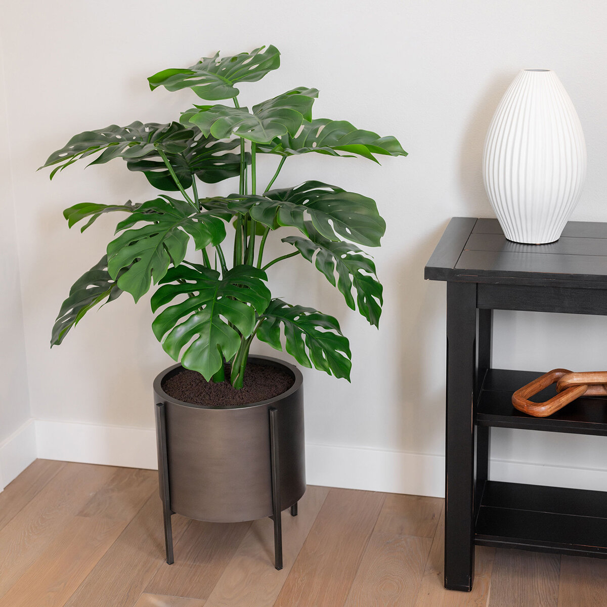CG Hunter, Árbol Artificial de Monstera con Base CG Hunter, Árbol Artificial de Monstera con Base