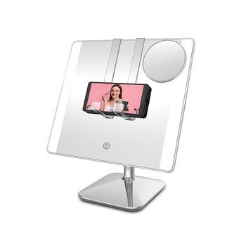 Conair, Espejo de Halo Cuadrado Con Luz LED BE04SM Conair, Espejo de Halo Cuadrado Con Luz LED BE04SM