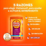 Metamucil Plantago Psyllium Sabor Naranja 660 gr.