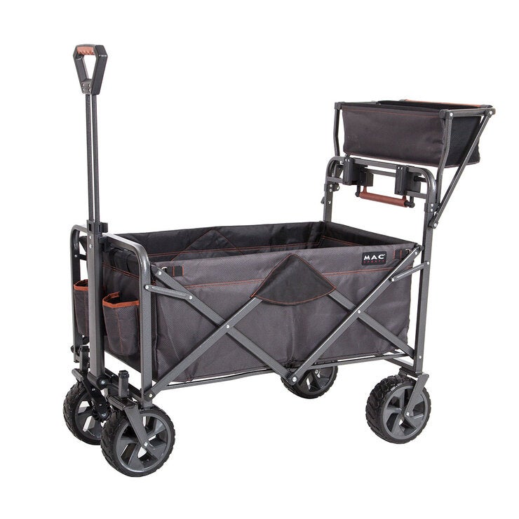 Mac Sports Carrito Plegable Deluxe XL con Red de Carga Mac Sports Carrito Plegable Deluxe XL con Red de Carga