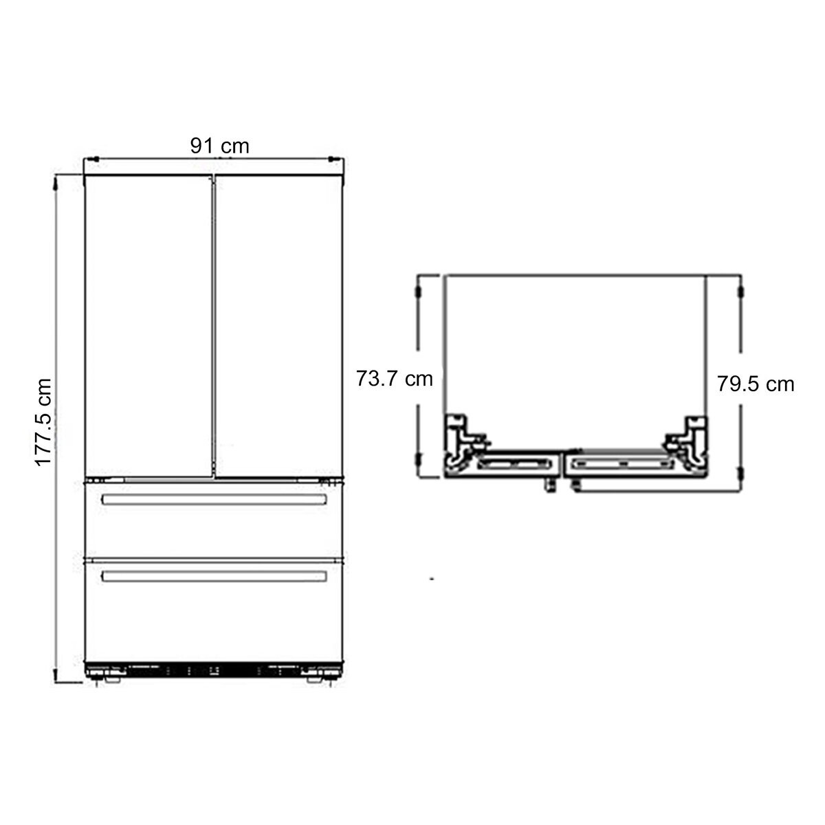 Teka Refrigerador 22' French Door Teka Refrigerador 22' French Door