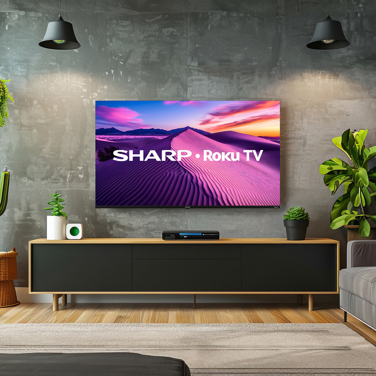 Sharp Pantalla 50" UHD 4K Roku TV Sharp Pantalla 50" UHD 4K Roku TV