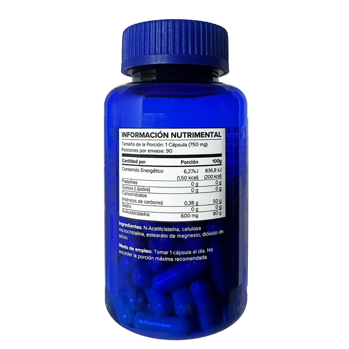 5H8 NAC N-Acetylcisteína 90 Cápsulas 5H8 NAC N-Acetylcisteína 90 Cápsulas