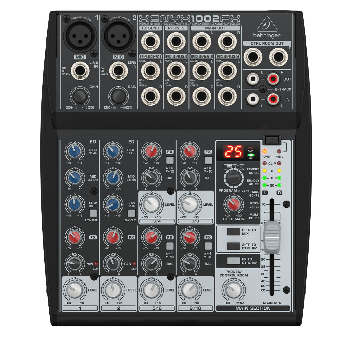 Behringer Mezcladora Xenyx 1002SFX