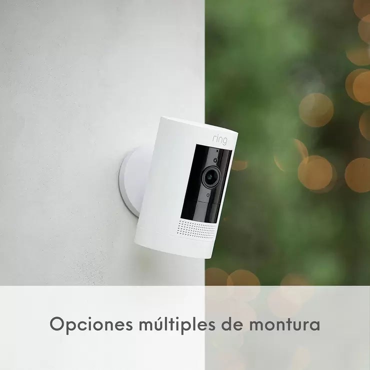 Ring, Paquete de 3 cámaras Stick Up para Interior y Exterior Ring, Paquete de 3 cámaras Stick Up para Interior y Exterior