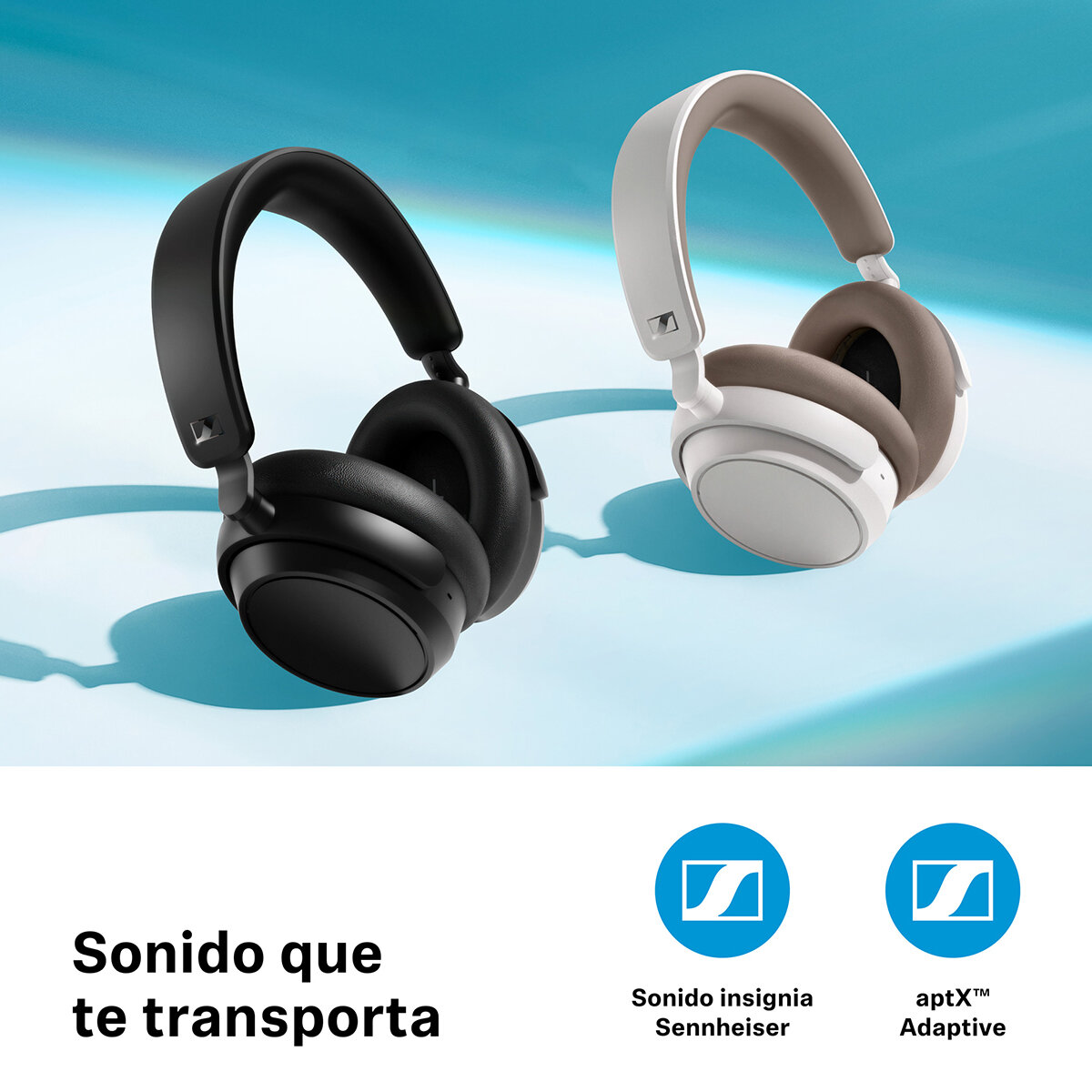 Sennheiser Accentum Plus Wireless Audífonos Bluetooth Blanco Sennheiser Accentum Plus Wireless Audífonos Bluetooth Blanco