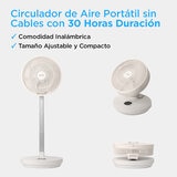 Cuckoo, Ventilador Pedestal y Escritorio Inalámbrico