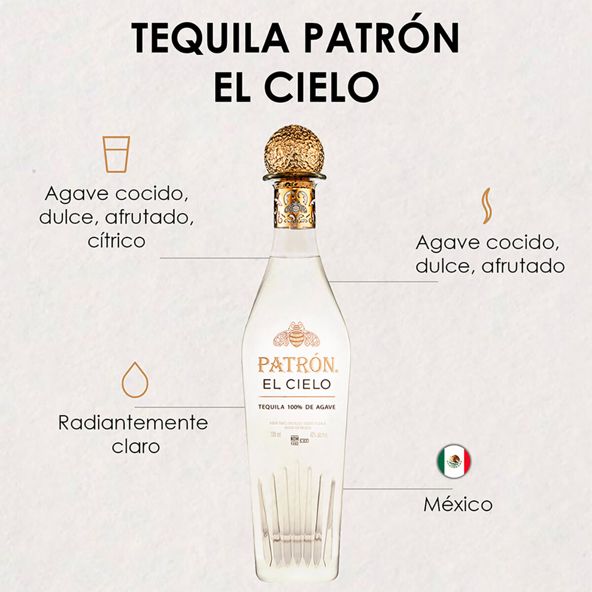 Tequila Patrón El Cielo 700 ml