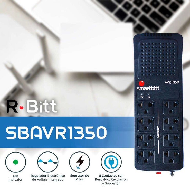 Smartbitt, Regulador de Voltaje AVR1350 Smartbitt, Regulador de Voltaje AVR1350