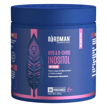 Birdman Myo&D-Chiro Inositol en Polvo 205 gr Birdman Myo&D-Chiro Inositol en Polvo 205 gr