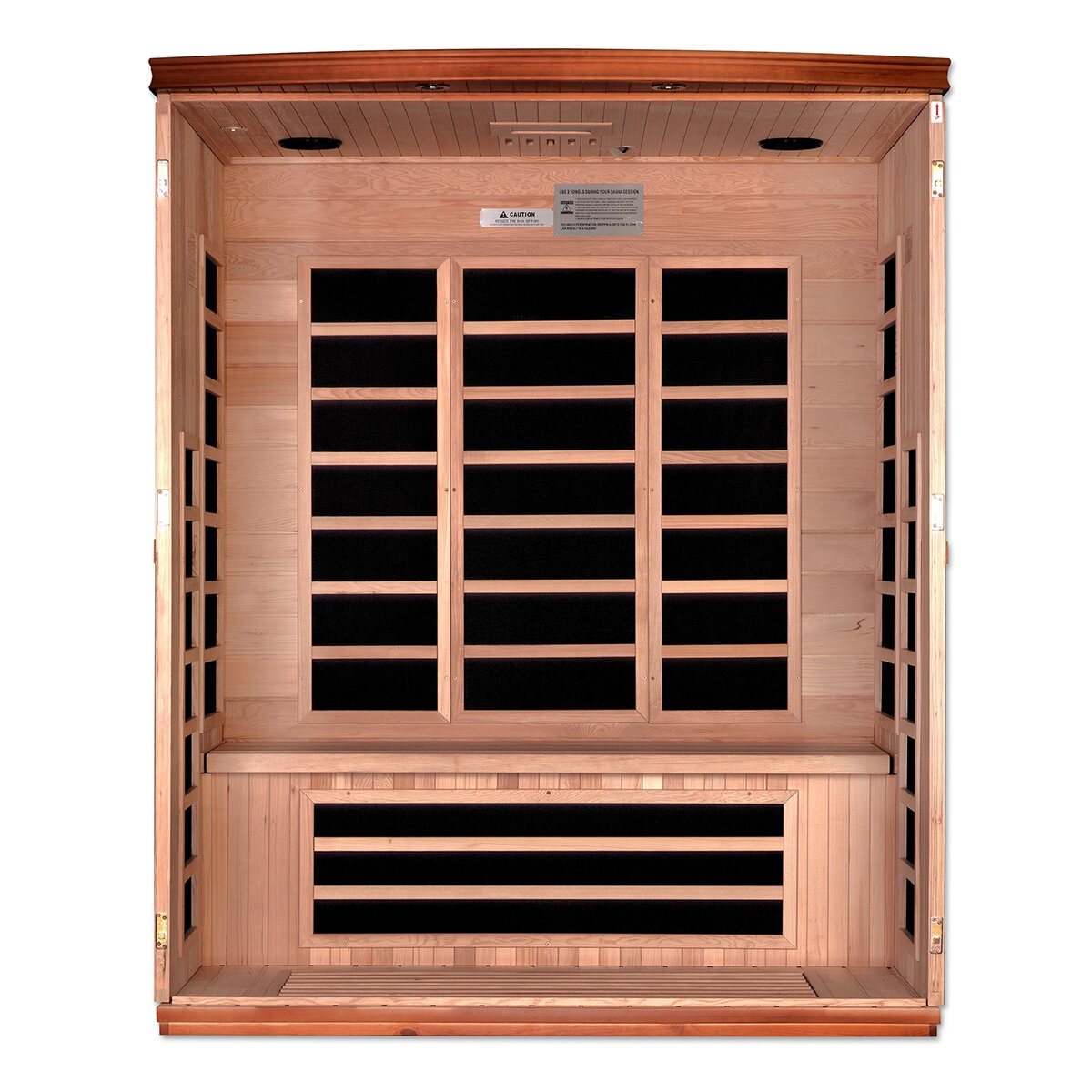 Sauna Infrarrojo Ultra Low EMF Dynamic Lugano, 3 Personas