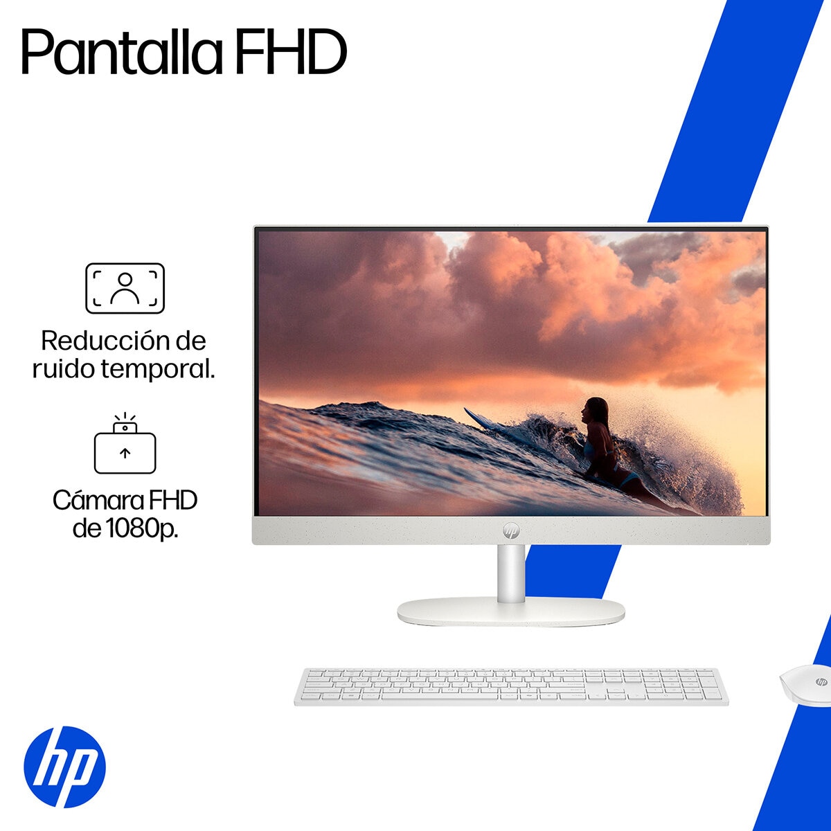 HP All-In-One 24-cr0350la Desktop 24" Full HD Intel Core i5 8GB 512GB SSD + 12 Meses M365 Personal HP All-In-One 24-cr0350la Desktop 24" Full HD Intel Core i5 8GB 512GB SSD + 12 Meses M365 Personal