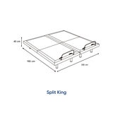 Luuna Base Eléctrica Rise King Beige Luuna Base Eléctrica Rise King Beige