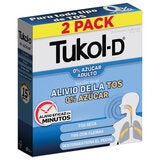 Tukol-D 0% Azucar Jarabe para la Tos 2 Frascos de 125 ml c/u Tukol-D 0% Azucar Jarabe para la Tos 2 Frascos de 125 ml c/u
