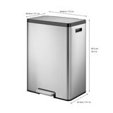 EKO, Bote de Basura con Pedal de 45 L EKO, Bote de Basura con Pedal de 45 L