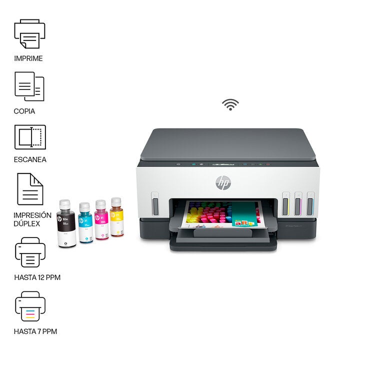 HP Multifuncional Smart Tank 670 HP Multifuncional Smart Tank 670
