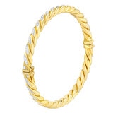 Pulsera, Oro Dos Tones de 14K