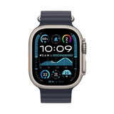 Apple Watch Ultra 2 (GPS + Cellular) Caja de titanio natural 49mm con Correa Ocean Azul Marino