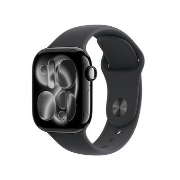 Apple Watch Series 11 (GPS) 42mm Aluminio Negro Azabache + Correa Deportiva Negra - Talla S/M Apple Watch Series 11 (GPS) 42mm Aluminio Negro Azabache + Correa Deportiva Negra - Talla S/M