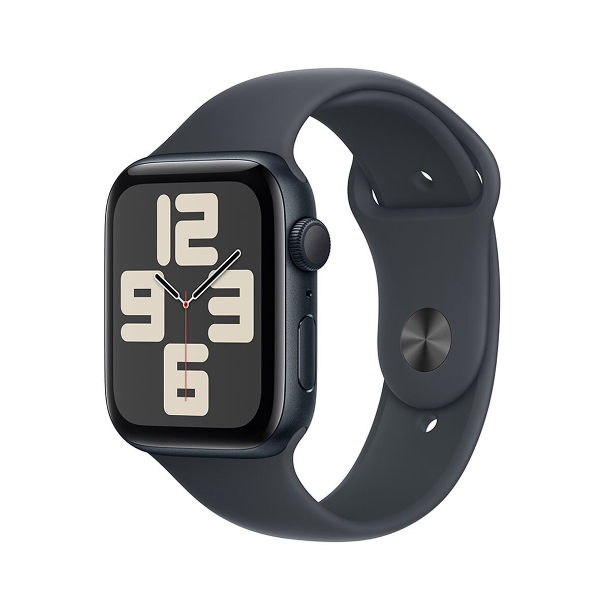 Apple Watch SE (GPS) Caja de aluminio medianoche 44mm con Correa deportiva medianoche M/L