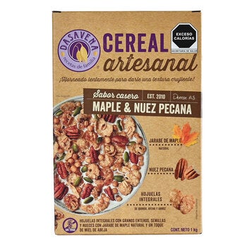 Dasavena Cereal Maple & Nuez Pecana 1 Kg Dasavena Cereal Maple & Nuez Pecana 1 Kg