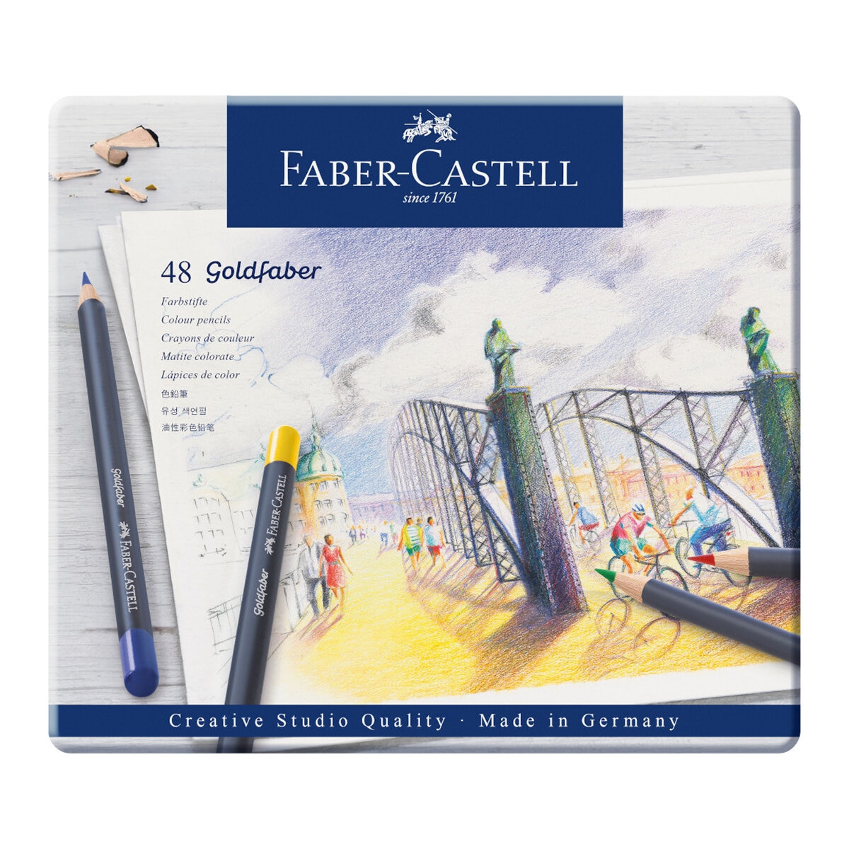 Faber-Castell Lápices Goldfaber con 48 Piezas