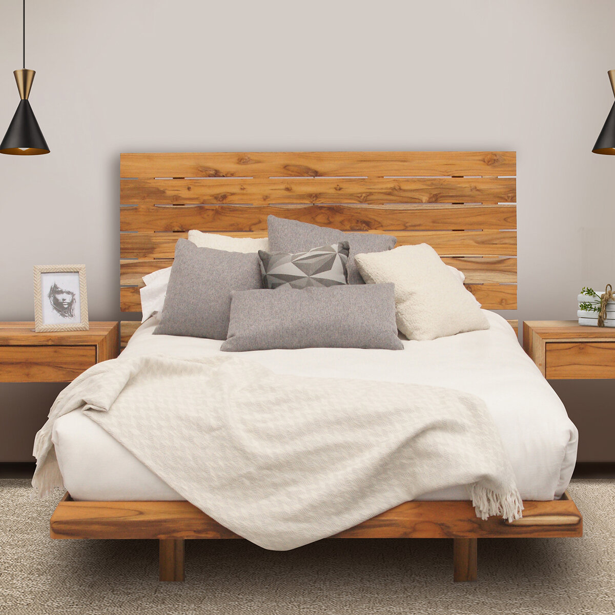 Skanor Muebles, Rimini, Cama Matrimonial Skanor Muebles, Rimini, Cama Matrimonial