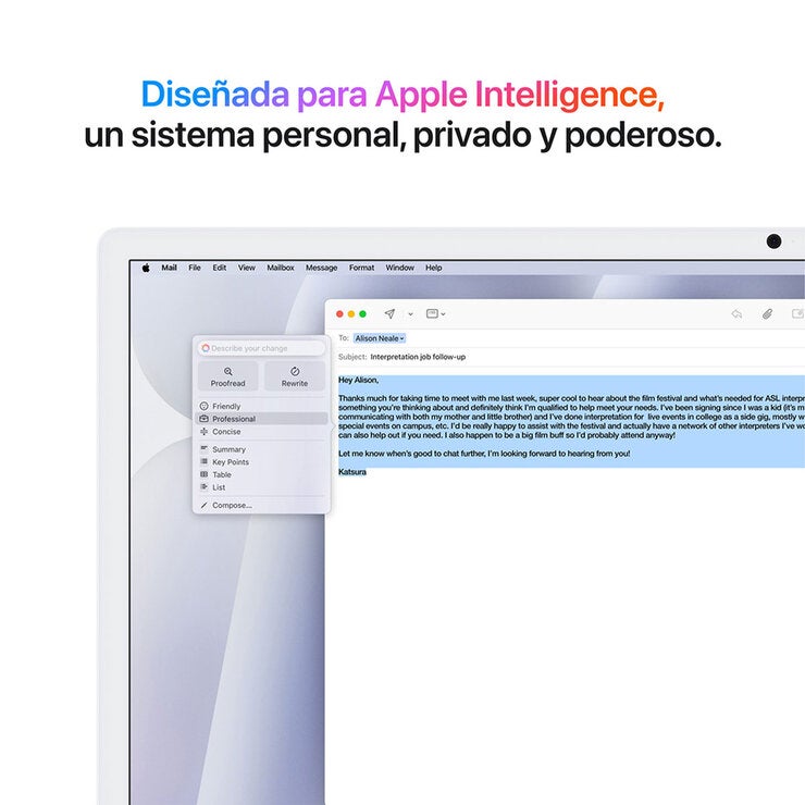 Apple iMac 24" 256GB 4.5K Chip M4 Plata CPU de 10 Núcleos GPU de 10 Núcleos Memoria Unificada de 16GB Apple iMac 24" 256GB 4.5K Chip M4 Plata CPU de 10 Núcleos GPU de 10 Núcleos Memoria Unificada de 16GB