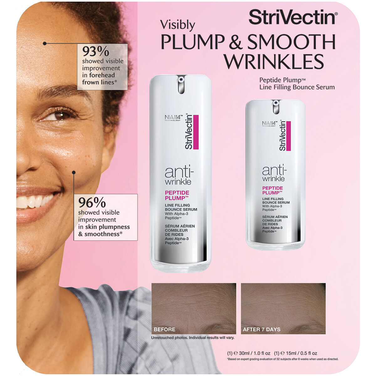 StriVectin Sérum Rellenador de Líneas Peptide Plump 2 pzas