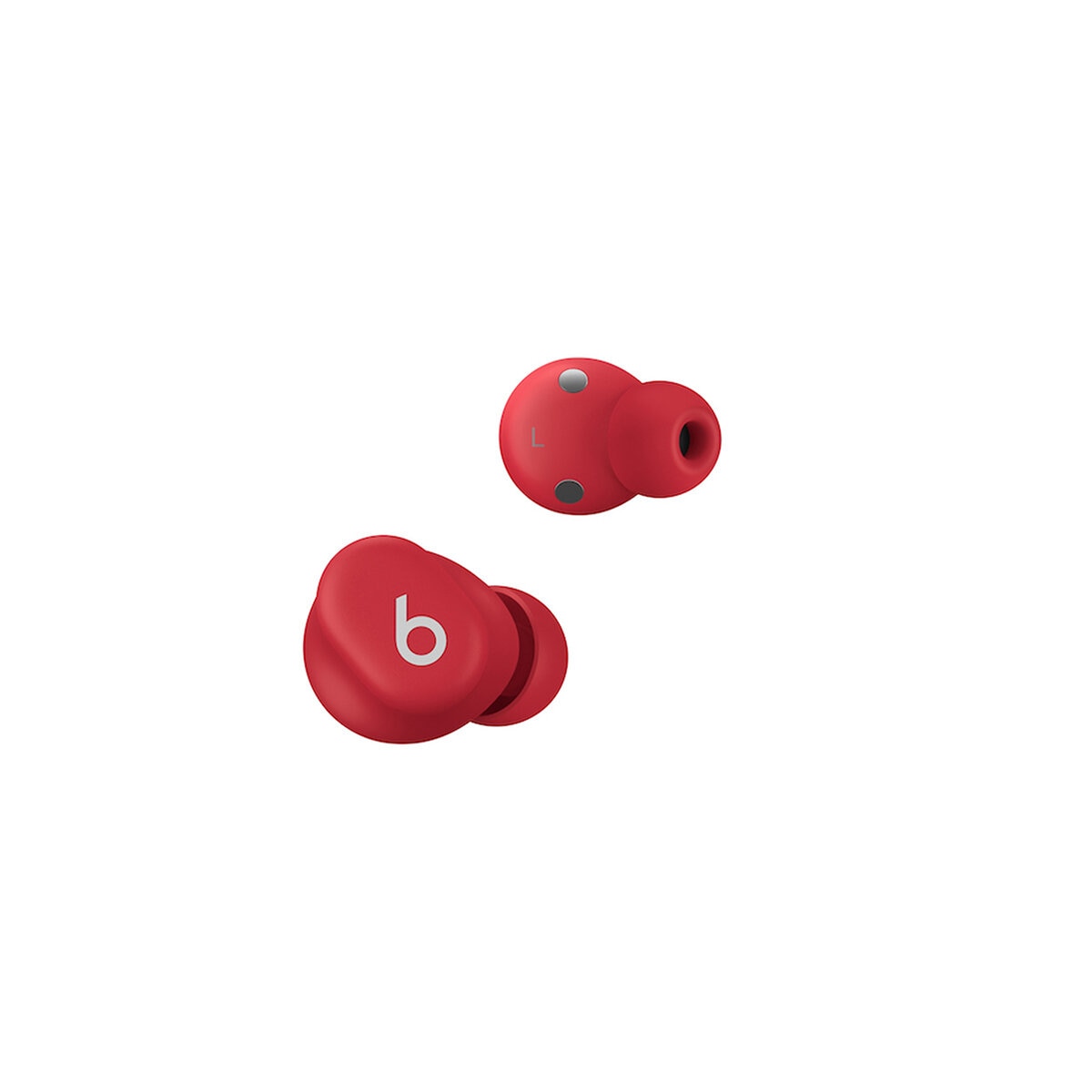 Apple Beats Solo Buds Transparent Red