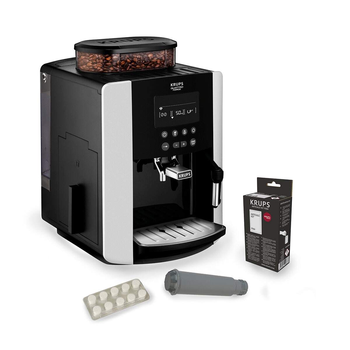 Krups Cafetera Automática Arabica , incluye kit de mantenimiento Krups Cafetera Automática Arabica , incluye kit de mantenimiento