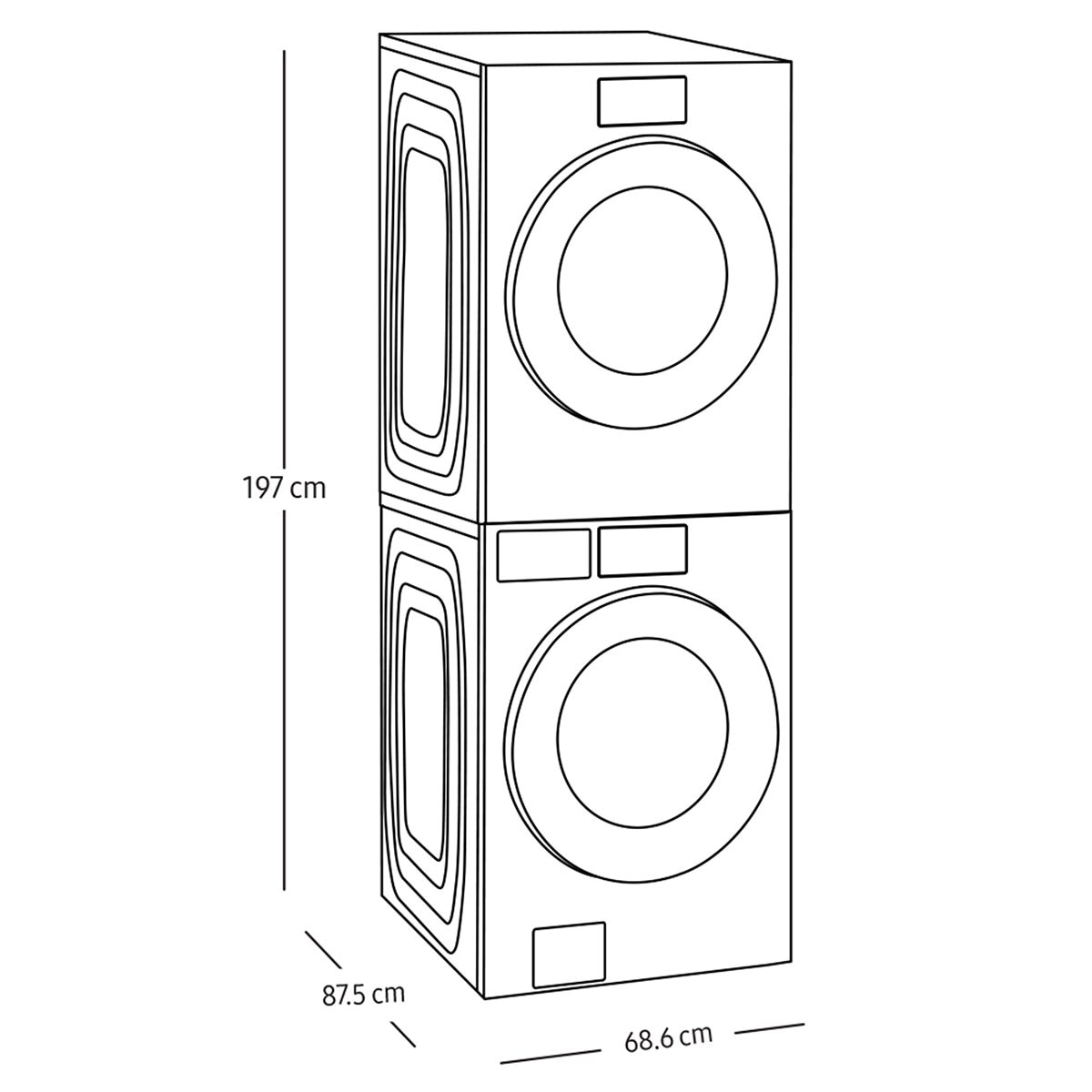Samsung Bespoke AI Centro de Lavado de 26 kg / 24 kg Samsung Bespoke AI Centro de Lavado de 26 kg / 24 kg