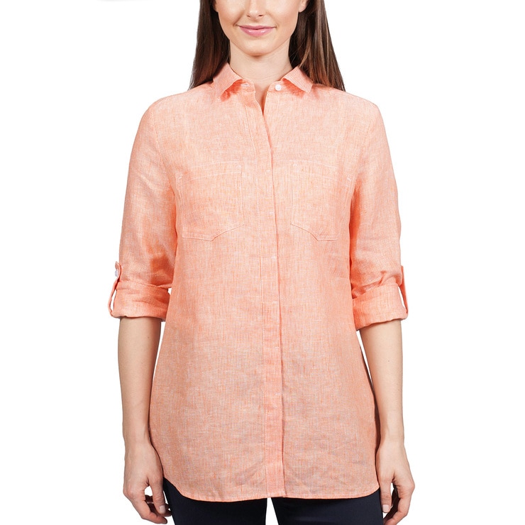 blusas de lino mujer