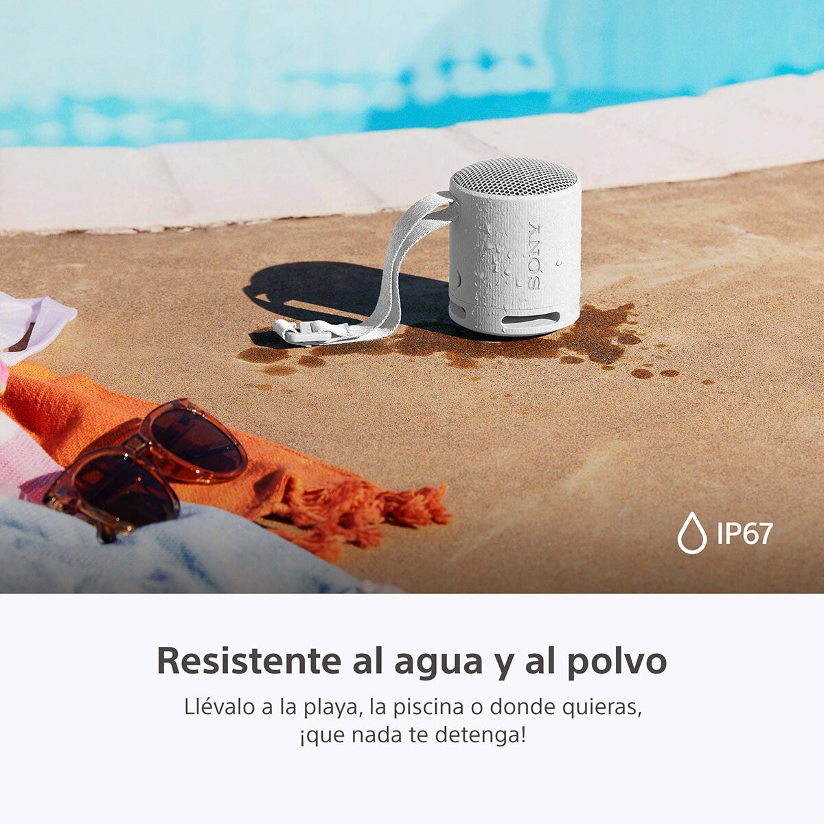 Sony SRS-XB100 Bocina Inalámbrica Portátil Gris