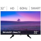 Sharp Pantalla 32" HD Roku TV Sharp Pantalla 32" HD Roku TV