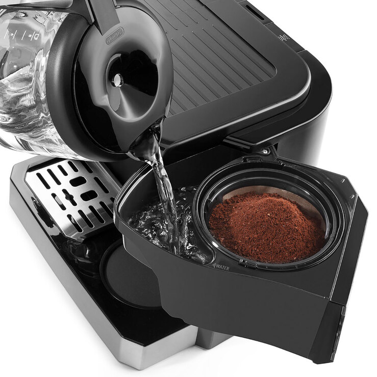 De'Longhi, Máquina de Café 2 en 1 para Café Americano y Espresso De'Longhi, Máquina de Café 2 en 1 para Café Americano y Espresso