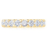 Anillo Eternidad de Diamantes 3.00ctw, Oro Amarillo de 18K