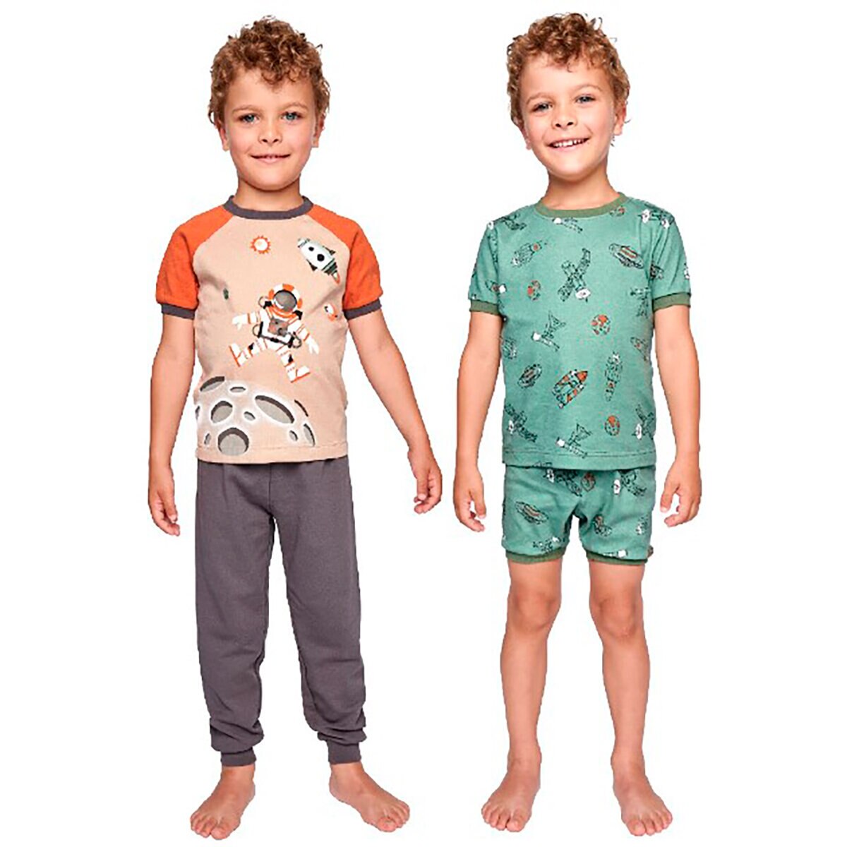  Bluey Conjunto de pijama de algodón de 4 piezas para niño : Ropa,  Zapatos y Joyería