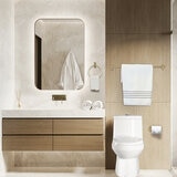 15West, Set de Accesorios para Baño Broadway - Oro Cepillado