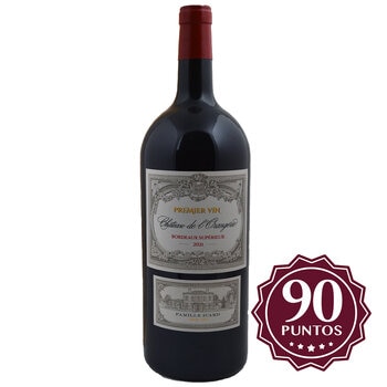 vino tinto premier vin du chateau de l'orangerie 3 l