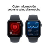 Apple Watch SE (GPS+Cellular) Caja de Aluminio Medianoche 44mm con Correa Deportiva Medianoche M/L