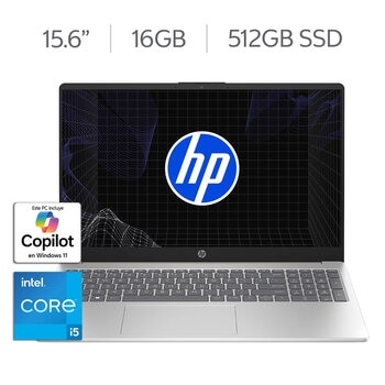 hp 15-fd0153la laptop 15.6" full hd intel core 5 16gb 512gb