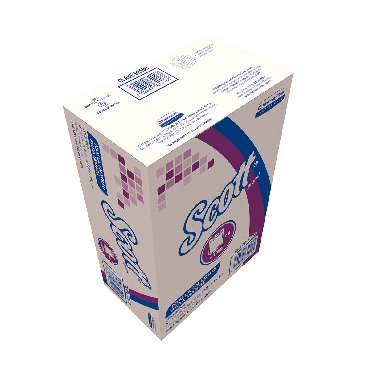 Scott Toalla En Rollo para Manos 6 rollos Scott Toalla En Rollo para Manos 6 rollos