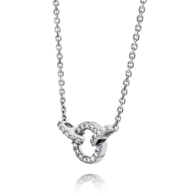 Dije de Diamantes, 0.25ctw, Corte Redondo, Oro Blanco de 14k Dije de Diamantes, 0.25ctw, Corte Redondo, Oro Blanco de 14k