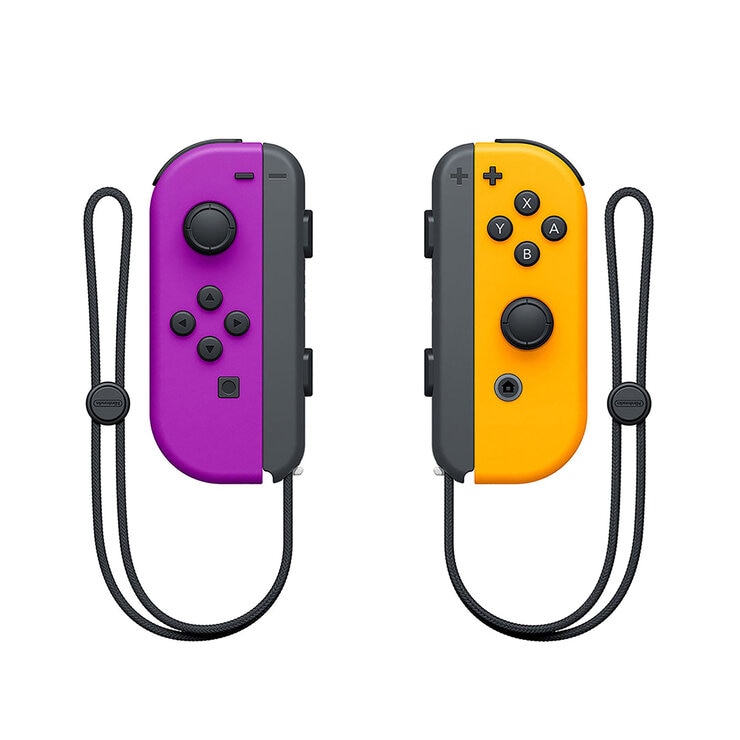 Nintendo Switch Joy-Con L/R Neon Morado y Naranja Nintendo Switch Joy-Con L/R Neon Morado y Naranja