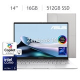 Asus Zenbook 14 14" WUXGA Oled Intel Core Ultra 5 16GB 512GB SSD Asus Zenbook 14 14" WUXGA Oled Intel Core Ultra 5 16GB 512GB SSD