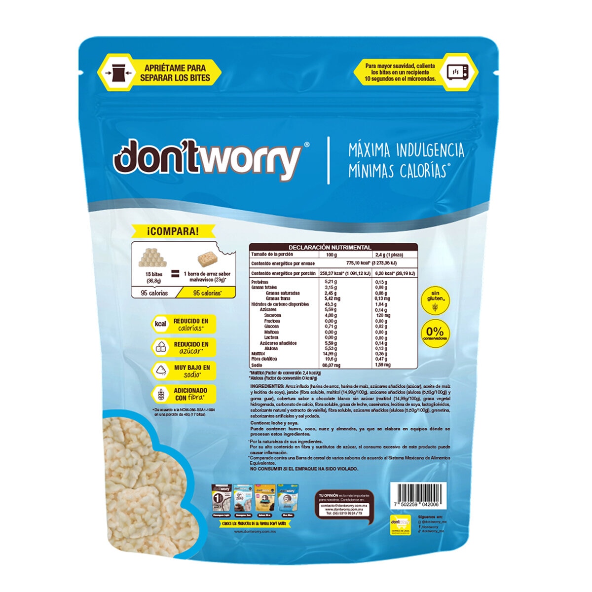 Don't Worry Bolitas de arroz 300g Don't Worry Bolitas de arroz 300g