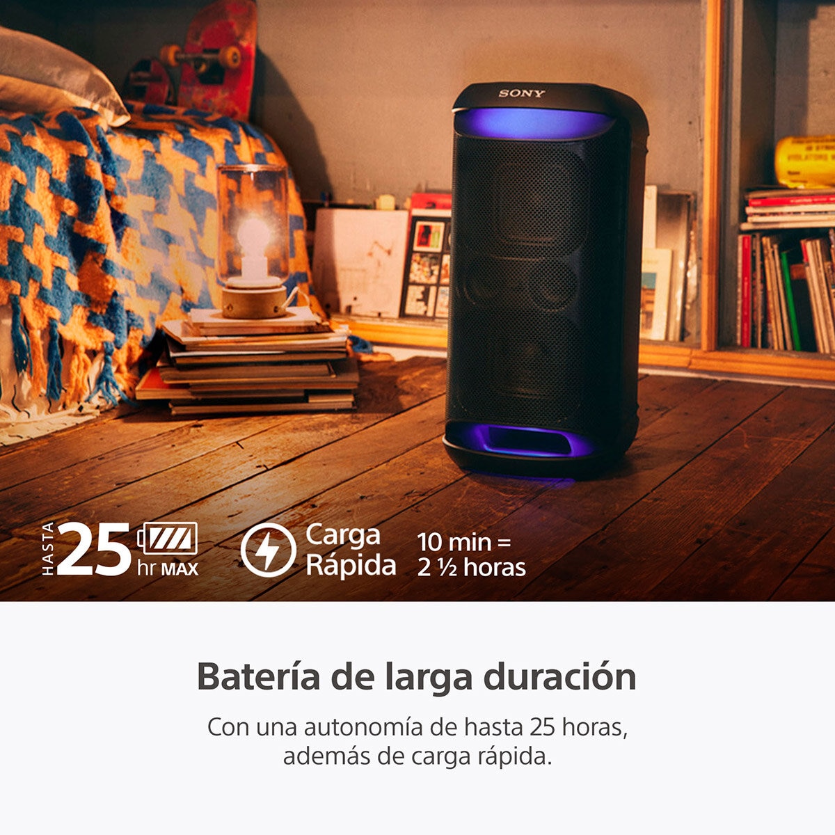 Sony SRS-XV500 Bocina Inalámbrica Bluetooth