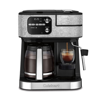 Cuisinart Crystal Glam, Cafetera Multifuncional 4 en 1, Compatible con cápsulas Keurig K-Cup, Nespresso original Line, Edición Limitada