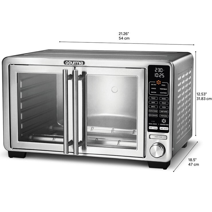 Gourmia, Horno Digital con Freidora de Aire Gourmia, Horno Digital con Freidora de Aire